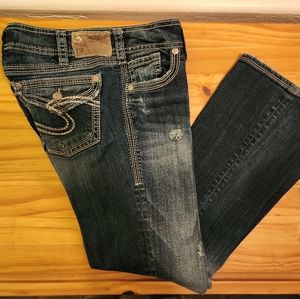 Silver Jeans Distressed